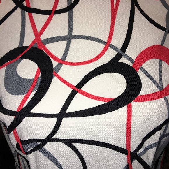 Dress Barn Fun Summer Dress - Size 4 - Picture 4 of 5